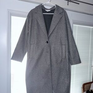 Old Navy Women's Gray Trench Coat